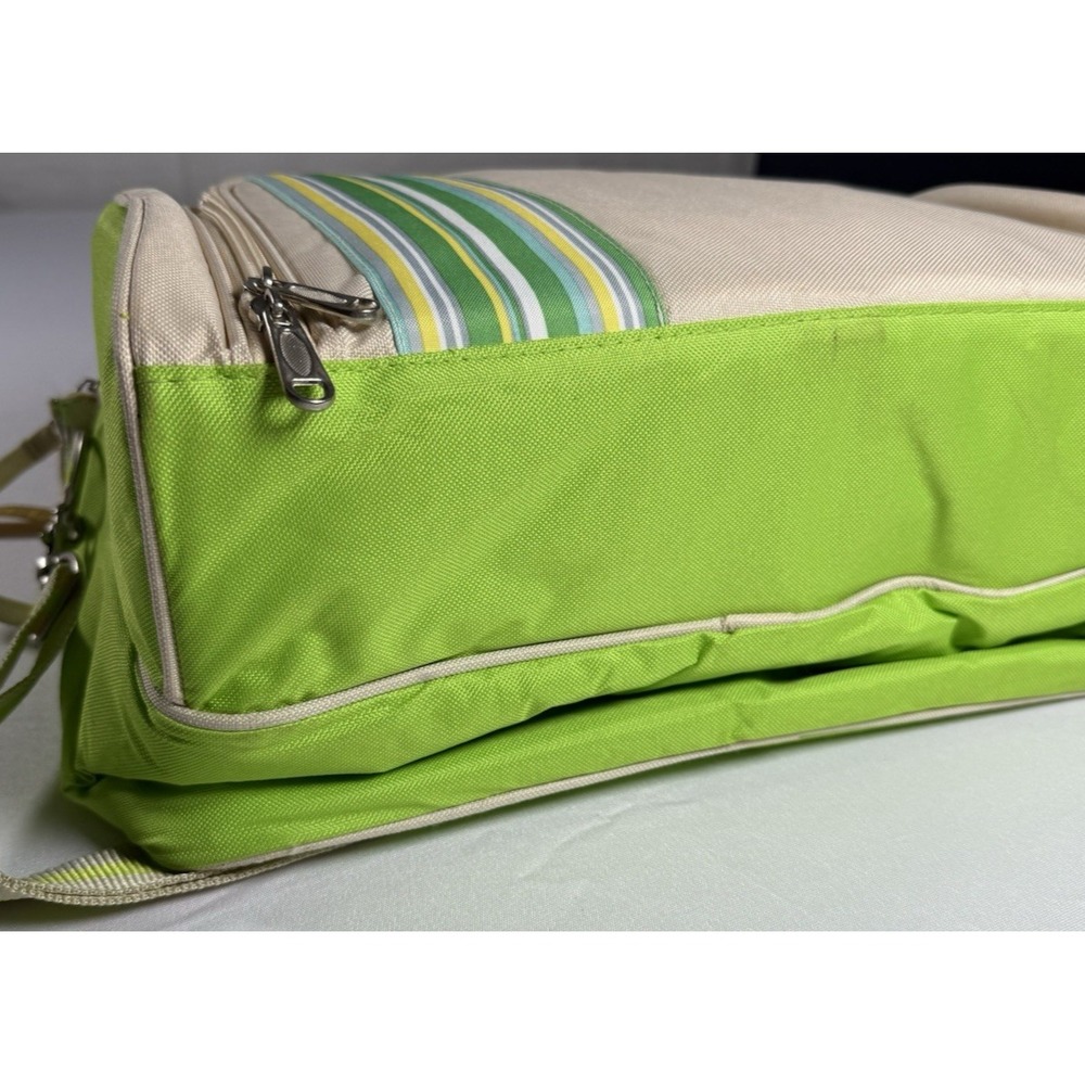 Picnic Bag Pack 4 Person‎ IBM company Hamper Cooler Mugs Plates Cutlery Travel - Picture 14 of 16